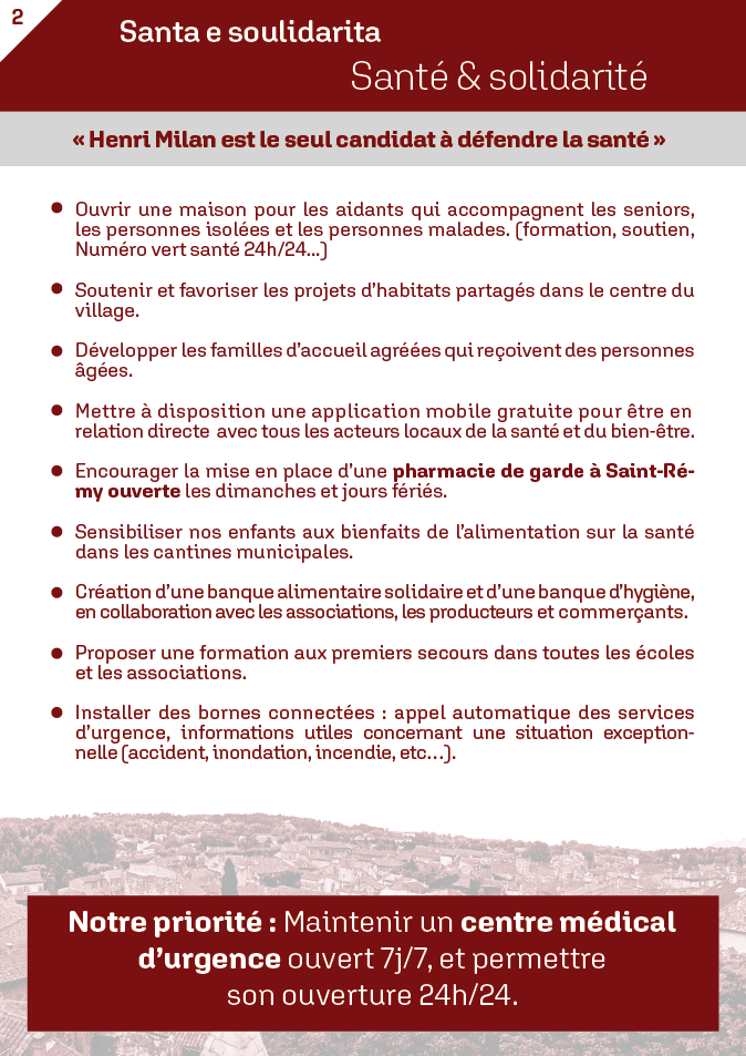 Santé & solidarité