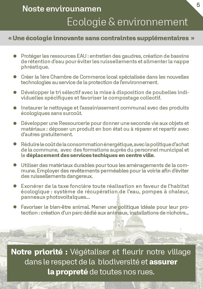 Ecologie & environnement